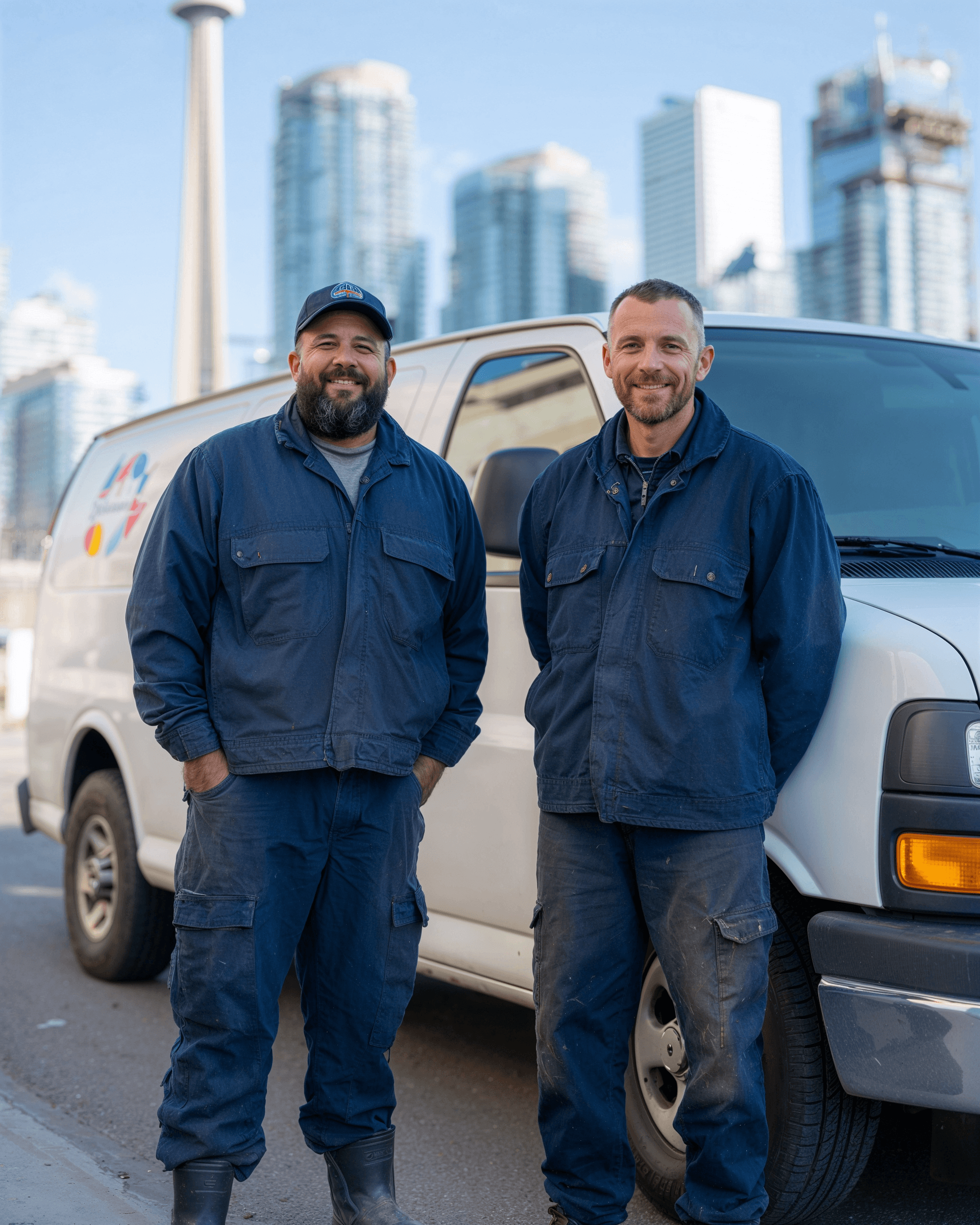 Mike and Dan Kowalski, founders of Northpeak Heating & Cooling